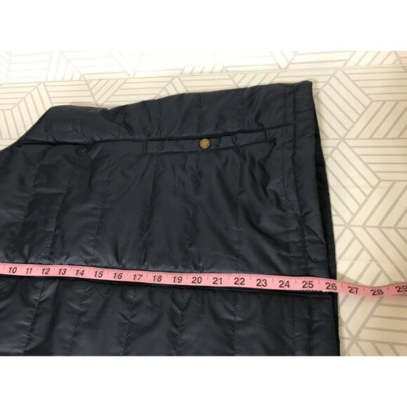 L.L. Bean Women's Blue Quilted Vest - Picture 7 of 11